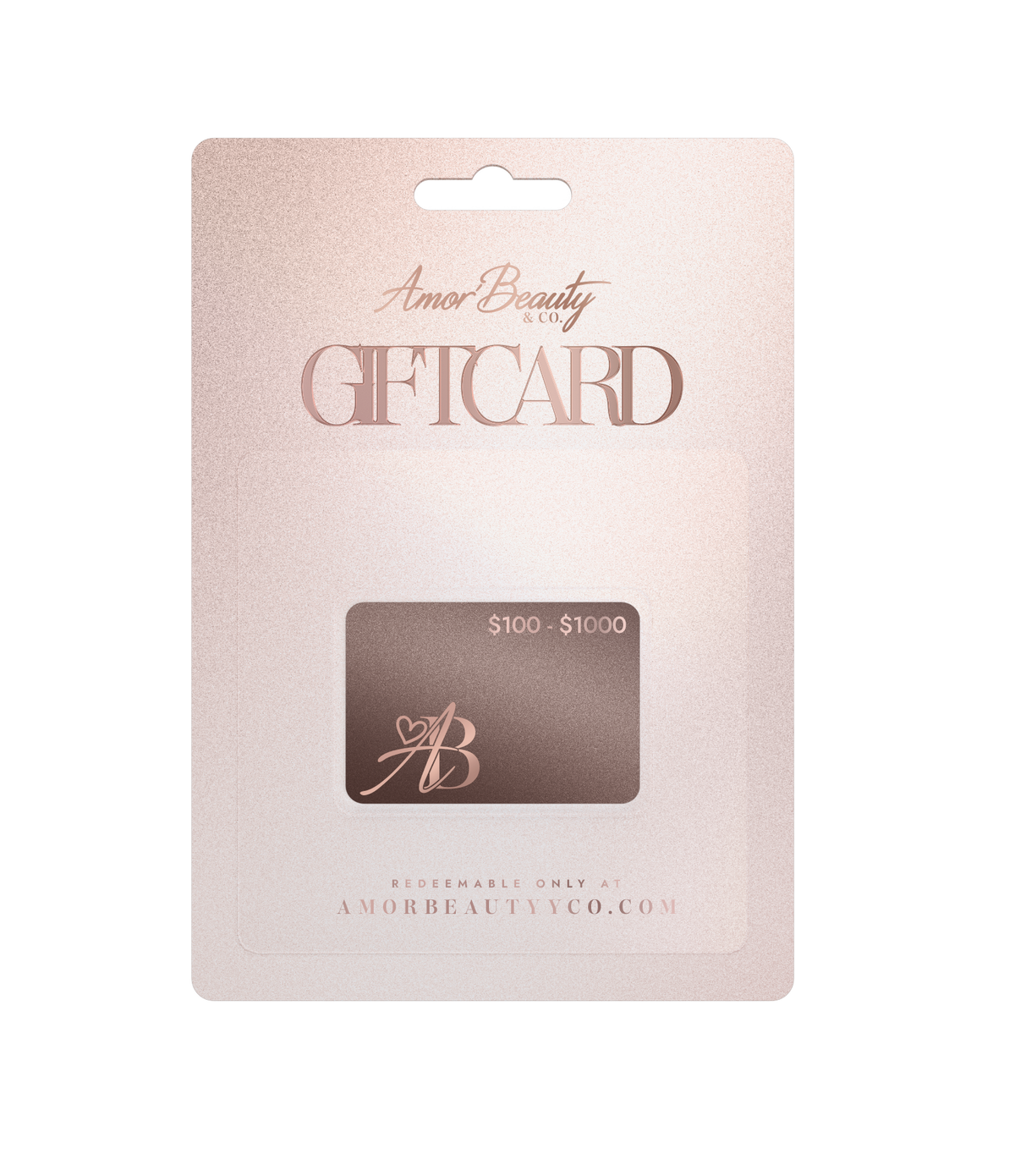 Amor Beauty Giftcard